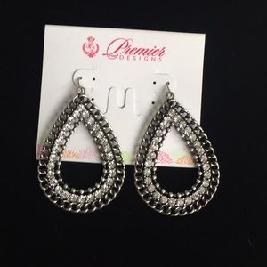 Crystal chic earrings Premier Designs